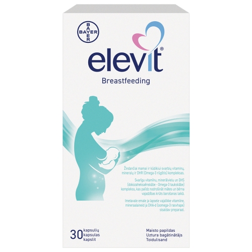 ELEVIT BREASTFEEDING KAPSLID N30