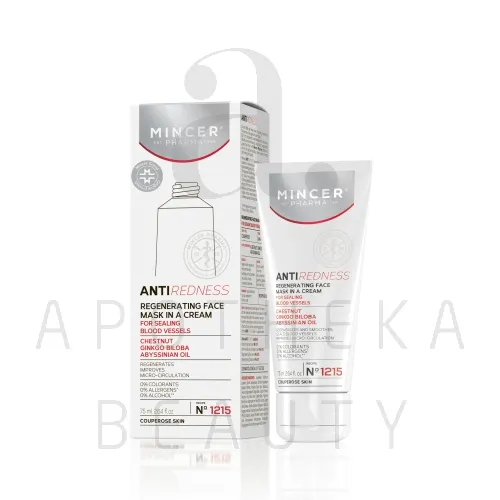 MINCER PHARMA REDNESS KREEMMASK PUNETUSVASTANE 75ML