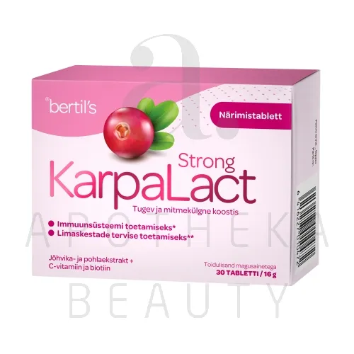 BERTILS KARPALACT NÄRIMISTABLETID N30