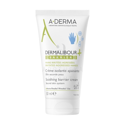 A-DERMA DERMALIBOUR+ BARRIER KAITSEV KREEM 50ML