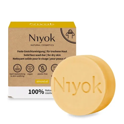 NIYOK TAHKE NÄOPUHASTUSVAHEND KUIVALE NAHALE 80G