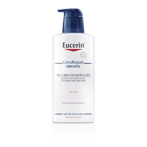 EUCERIN KUIVA NAHA PESEMISEMULSIOON 5% UREA 400ML
