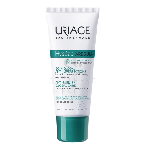 URIAGE HYSEAC+ NÄOKREEM RASUSELE NAHALE 40ML