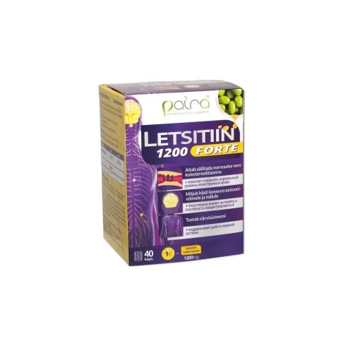 LETSITIIN 1200 FORTE CAPS N40