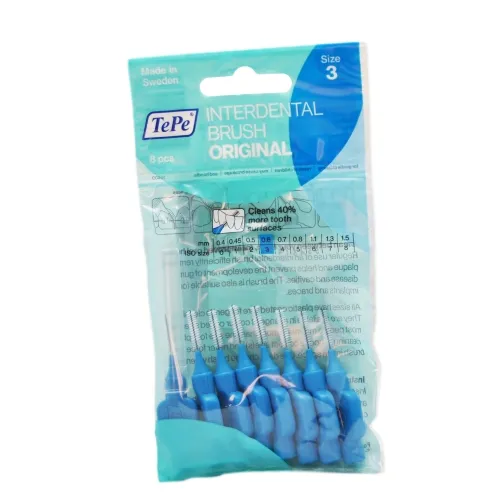 TEPE INTERDENTAALHARJAD 0,6MM N8