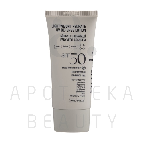 NERDS PÄIKESEKAITSE LOSJOON NÄOLE KERGE JA NIISUTAV SPF50 50ML