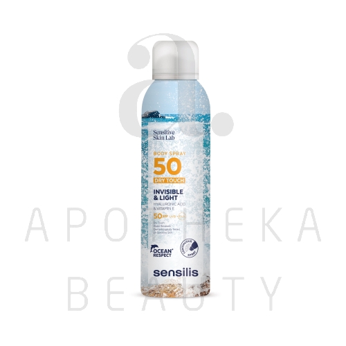 SENSILIS PÄIKESEKAITSESPREI KEHALE TUNDLIK NAHK SPF 50+ 200ML