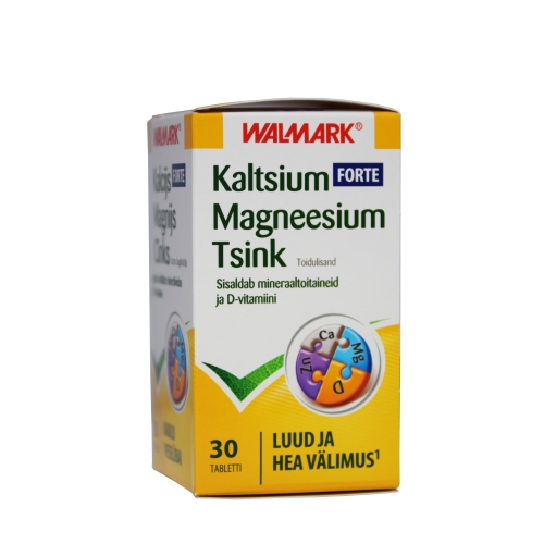 WALMARK KALTSIUM MAGNEESIUM TSINK FORTE TBL N30