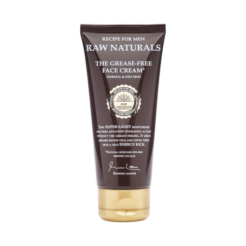 RECIPE FOR MEN RAW NATURALS NÄOKREEM RASUSELE NAHALE 100ML