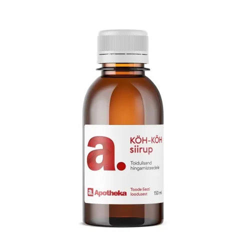 A. KÖH-KÖH SIIRUP LOODUSLIK 150ML