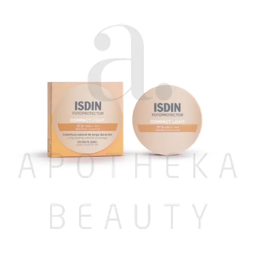 ISDIN SUN KOMPAKTPUUDERKREEM SPF50 (LIGHT) 10G