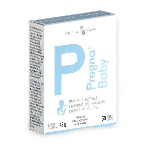 FORMULA VITALE PREGNA+ BABY TBL N30 UUS