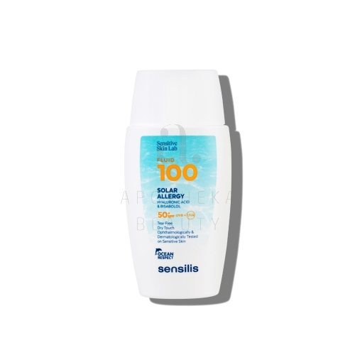 SENSILIS PÄIKESEKAITSEFLUID 100 ÜLIKERGE SPF50+ 40ML