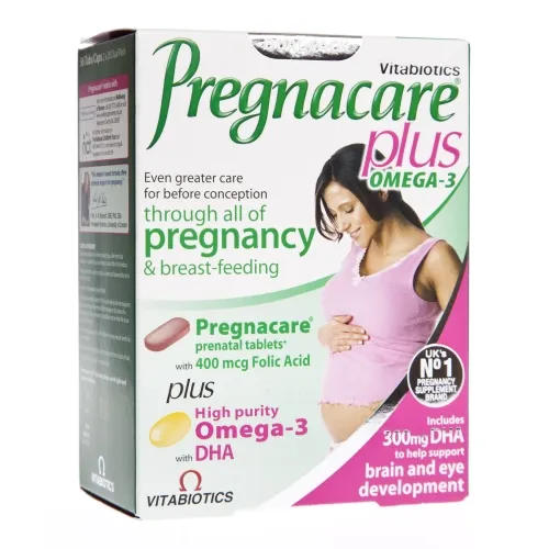 PREGNACARE PLUS OMEGA-3 DUAL PACK N28X2