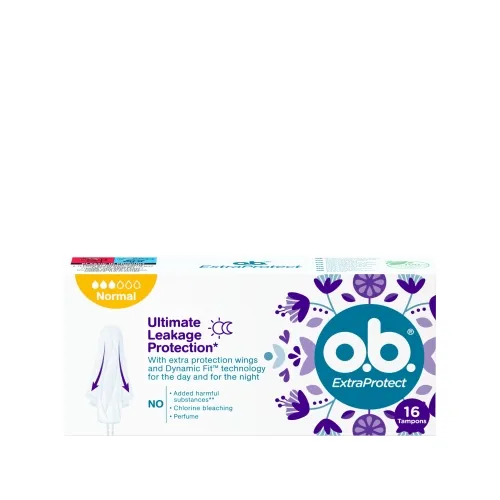 O.B. HÜG TAMPOONID EXTRA PROTECT NORMAL N16