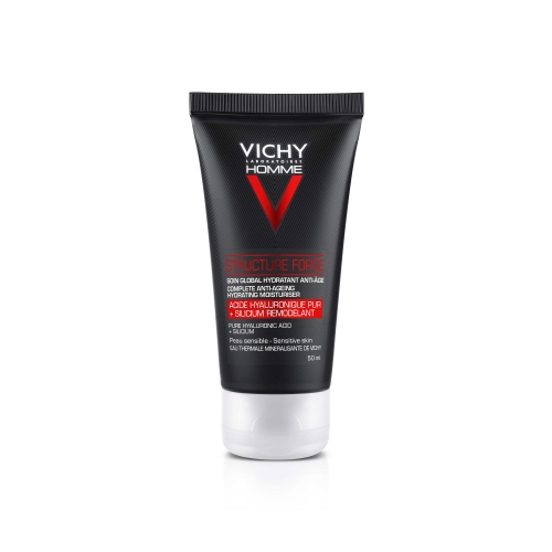 VICHY HOMME NÄOKREEM NAHKA TUGEVDAV, KORTSUVASTANE  50ML
