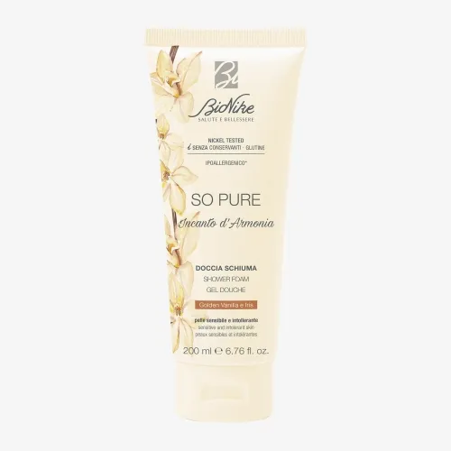 BIONIKE SO PURE DUSHIGEEL VANILJE-IIRIS 200ML