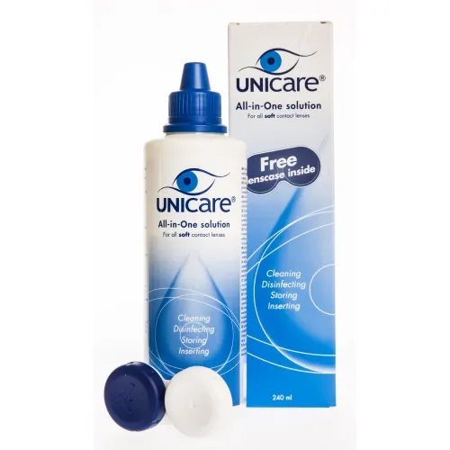 UNICARE ALL IN ONE 240ML (KONTAKTLÄÄTSEDE DES.LAHUS)