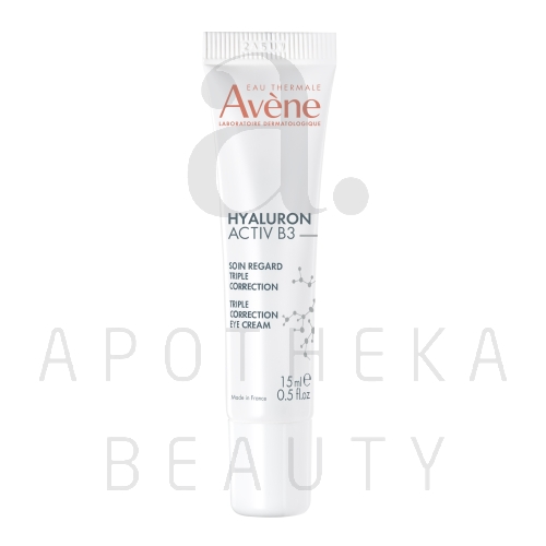 AVENE HYALURON ACTIV B3 SILMAKREEM KOLMEKORDSE TOIMEGA 15ML