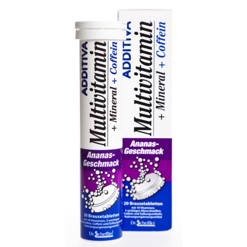 MULTIVITAMIN+MINERAL+COFFEIN LAHUSTUVTBL N20 (ANANAS)