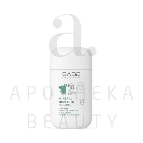 BABE PEDIATRIC MINERAALNE SUPERFLUID SPF50  50ML