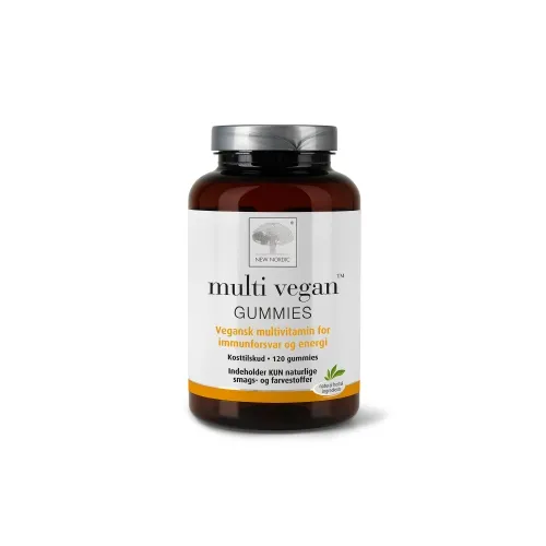 NEW NORDIC MULTI VEGAN GUMMIES KUMMIKOMMID N120