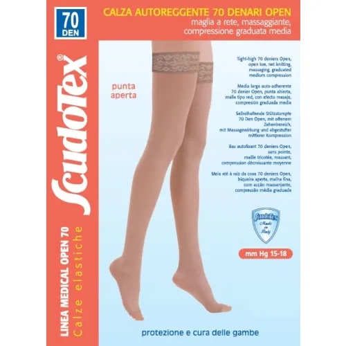 SCUDOTEX SUKAD AVATUD VARBAOSA 70DEN T3 NATURE(S823NA/3)