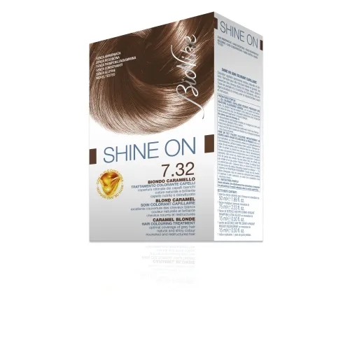 BIONIKE SHINE ON HOOLDAV JUUKSEVÄRV 7.32 (KARAMELLI-BLOND)