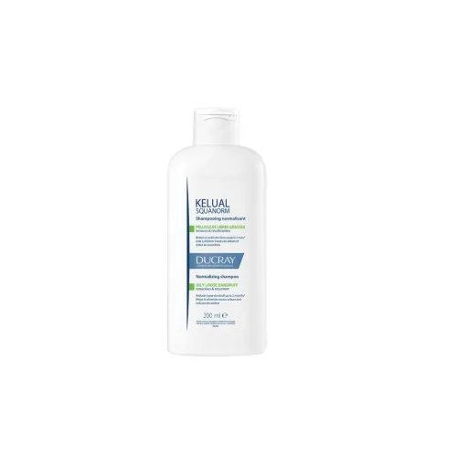 DUCRAY KELUAL SQUANORM SHAMPOON RASUSELE PEANAHALE 200ML UUS