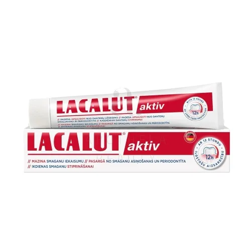 LACALUT HAMBAPASTA AKTIV 75ML UUS