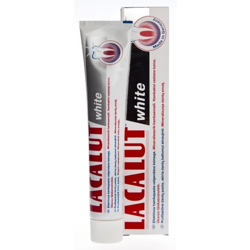 LACALUT HAMBAPASTA WHITE 75ML