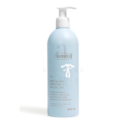 ZIAJA MED BABY&KIDS SHAMPOON-VANNIGEEL 400ML