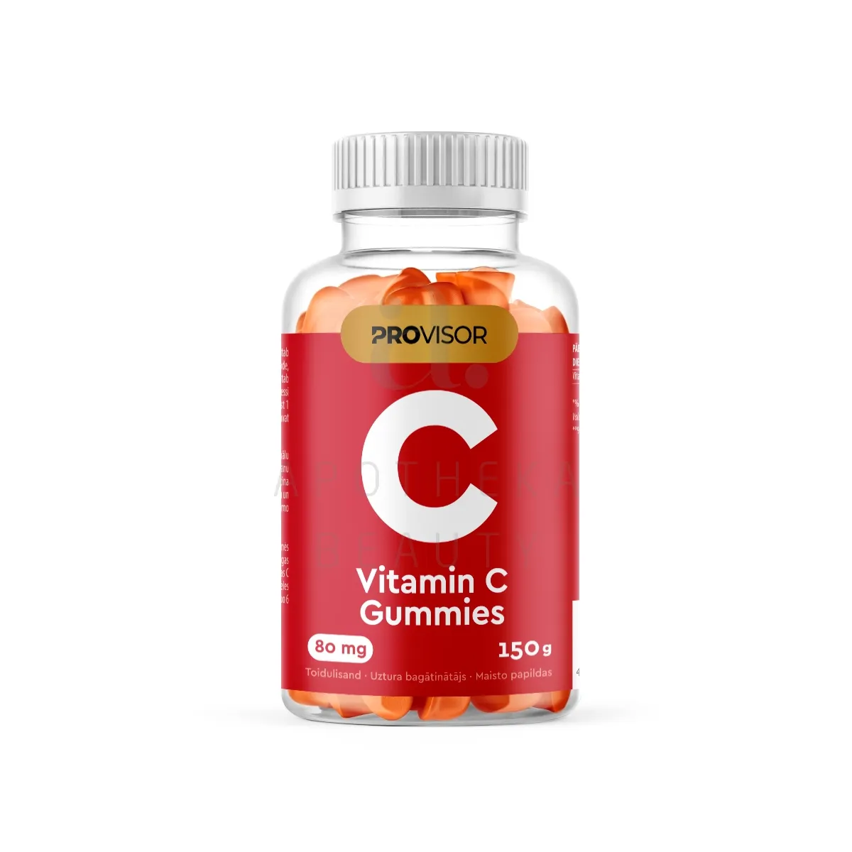 PROVISOR VITAMIIN C KUMMIKOMMID 80MG N60 - Tootepilt
