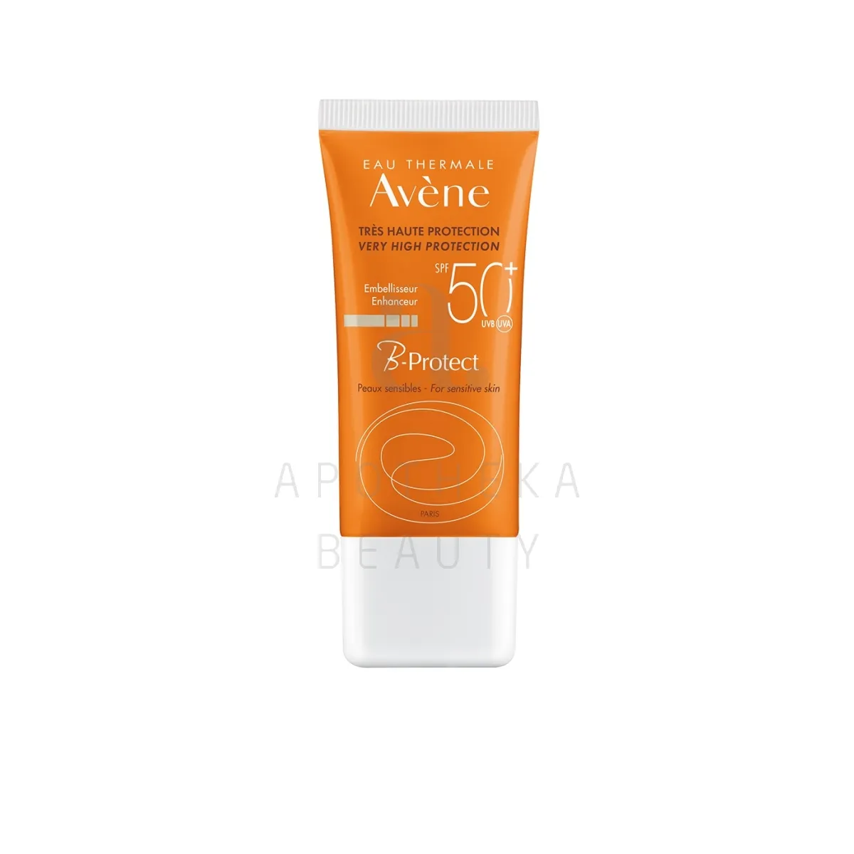AVENE SUN PÄIKESEKAITSEKREEM B-PROTECT TÄIUSTAV SPF50+ 30ML - Tootepilt