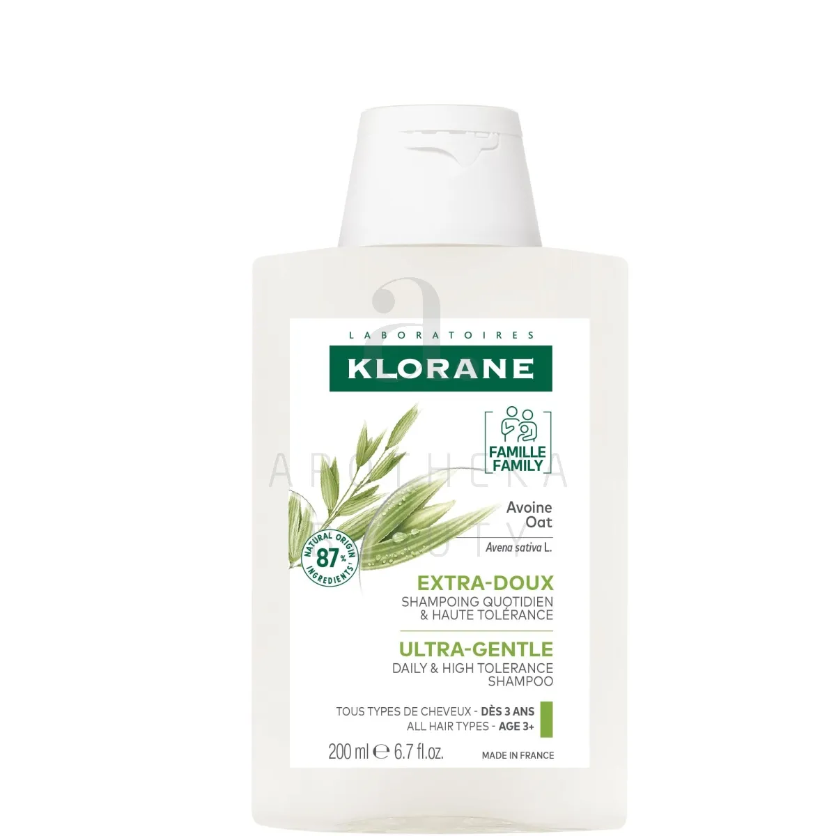 KLORANE SHAMPOON KAERAEKSTRAKTIGA 200ML - Tootepilt