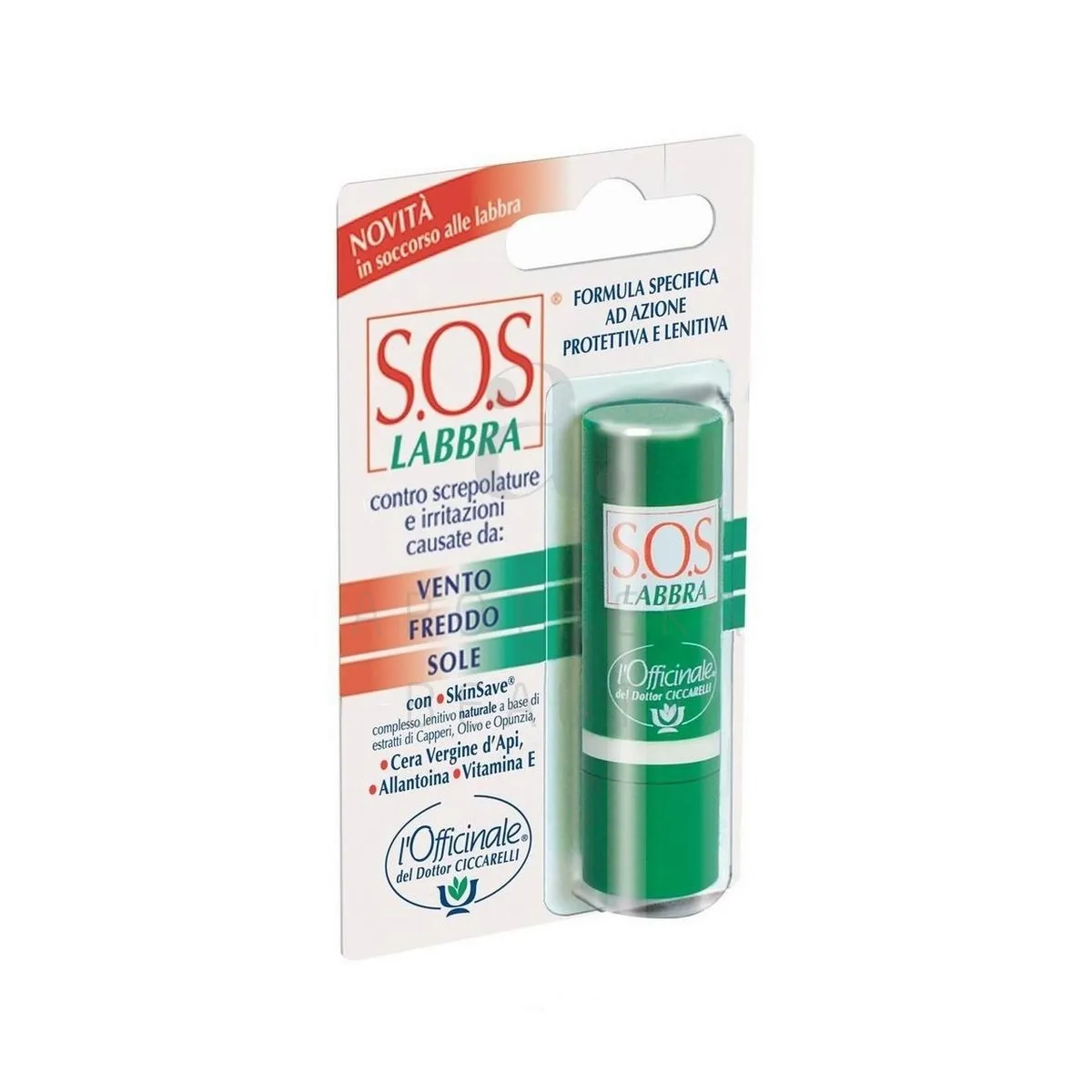 CICCARELLI SOS HUULEPALSAM 5,5ML - Tootepilt