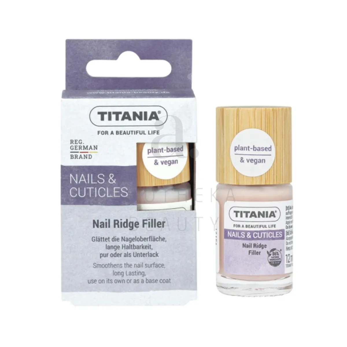 TITANIA KÜÜNEPINNA TASANDAJA ROOSA 12ML - Tootepilt