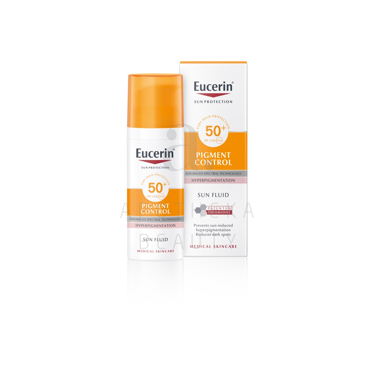 EUCERIN SUN EMULSIOON NÄOLE ANTI-PIGMENT SPF50+ 50ML - Tootepilt 1
