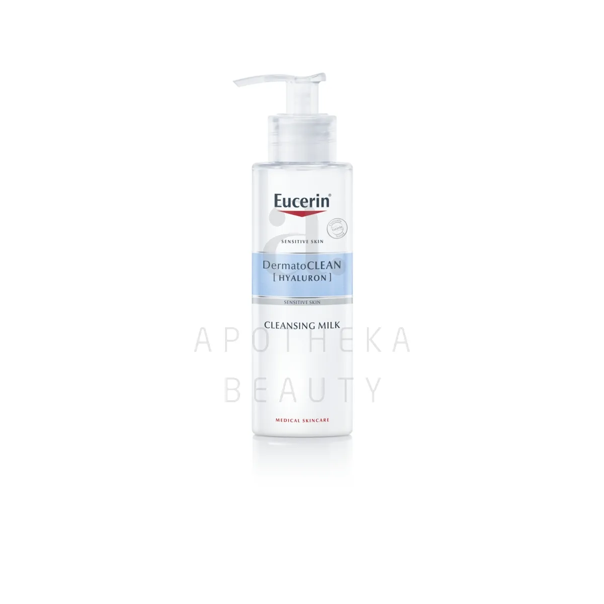 EUCERIN DERMATOCLEAN NÄOPUHASTUSPIIM TUNDLIKULE NAHALE 200ML - Tootepilt