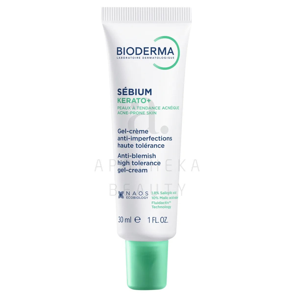 BIODERMA SEBIUM KERATO+ GEELKREEM AKNELISELE NAHALE 30ML - Tootepilt