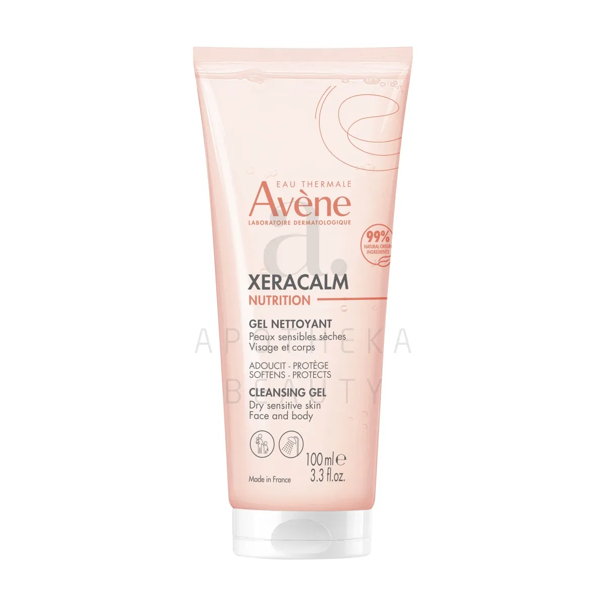 AVENE XERACALM NUTRITION PESEMISGEEL 100ML - Tootepilt