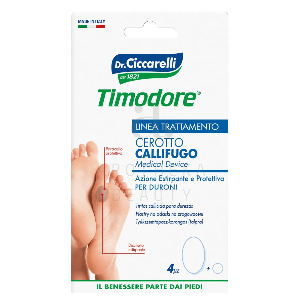 CICCARELLI KONNASILMA EEMALDAJA+KAITSEPLAASTER N4 - Tootepilt