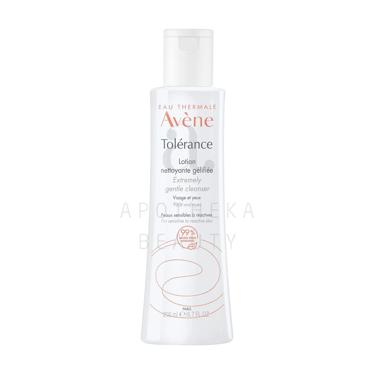 AVENE TOLERANCE PUHASTUSGEEL ERITI ÕRN 200ML - Tootepilt 1