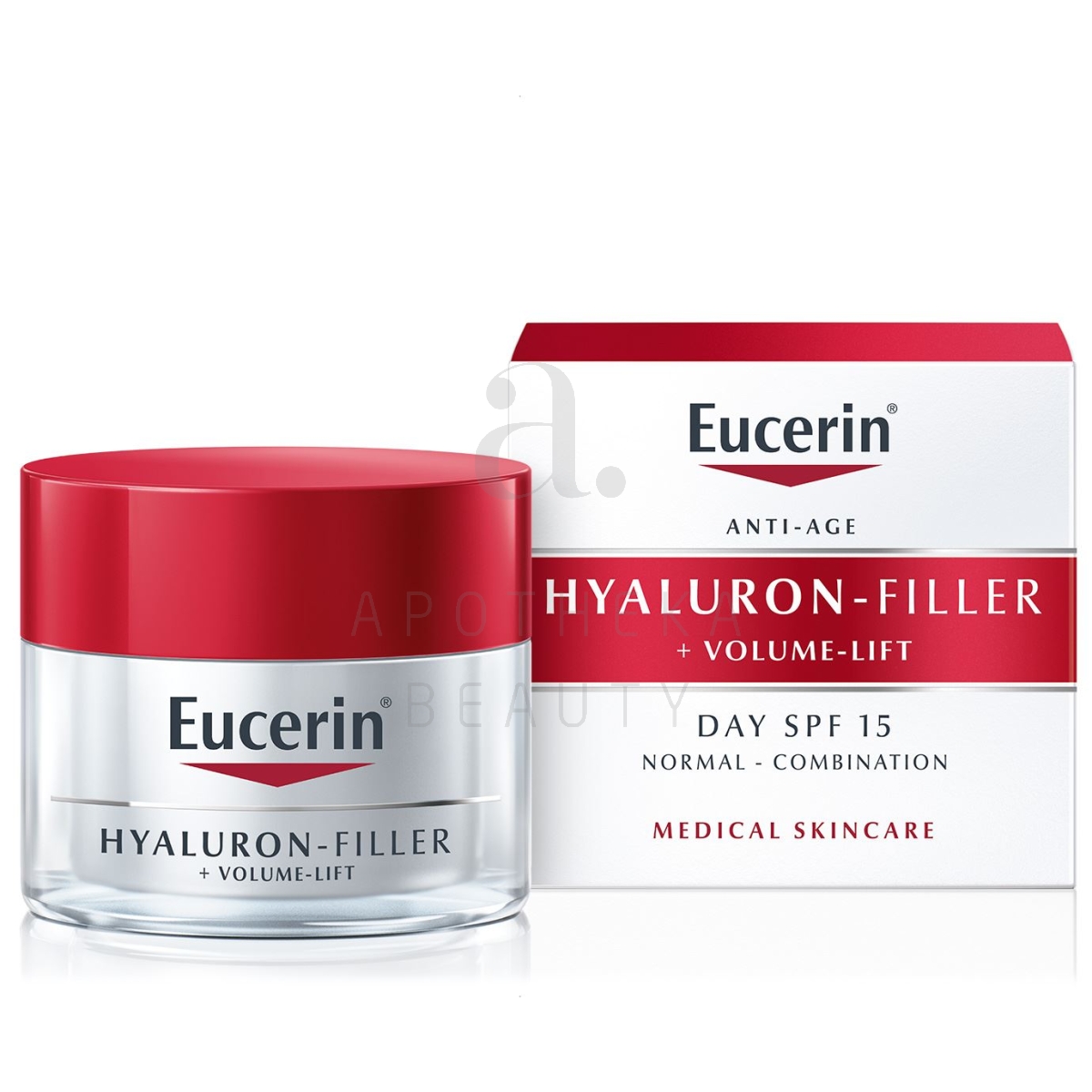 EUCERIN HYALURON FILLER+VOLUME PÄEVAKREEM NORM NAHALE 50ML - Tootepilt
