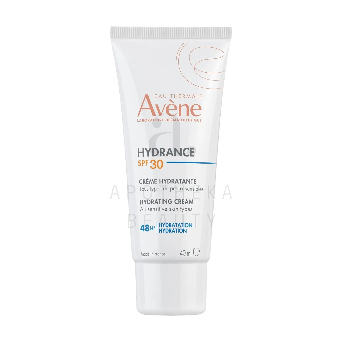 AVENE HYDRANCE NÄOKREEM SPF30 NIISUTAV 40ML - Tootepilt