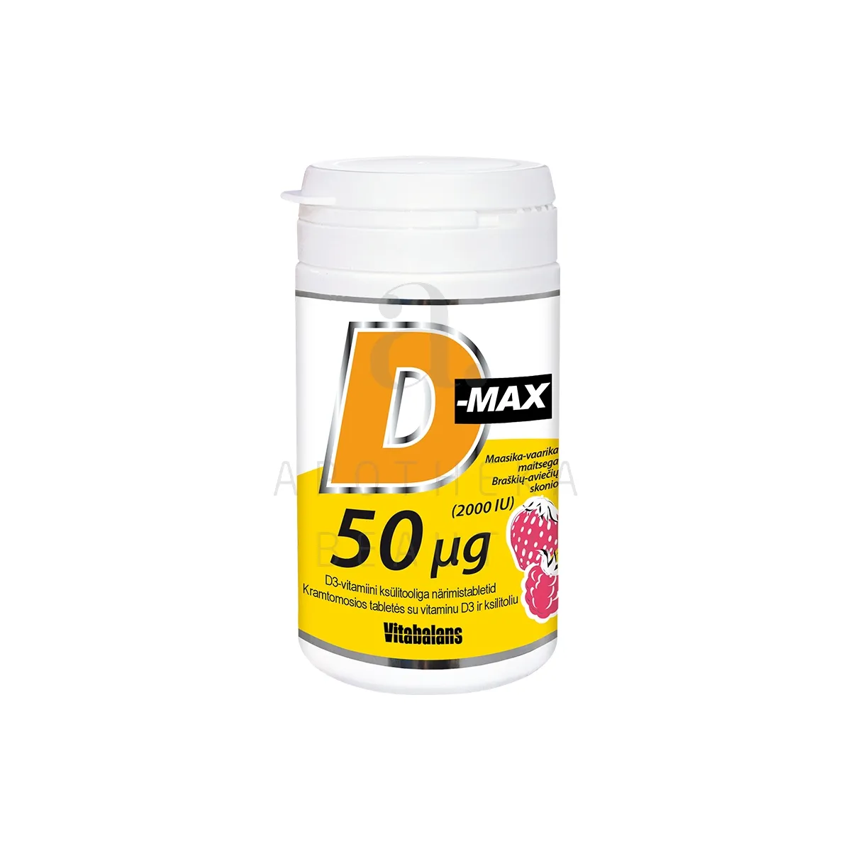 D-MAX NÄRIMISTABLETID 50MCG N90 - Tootepilt
