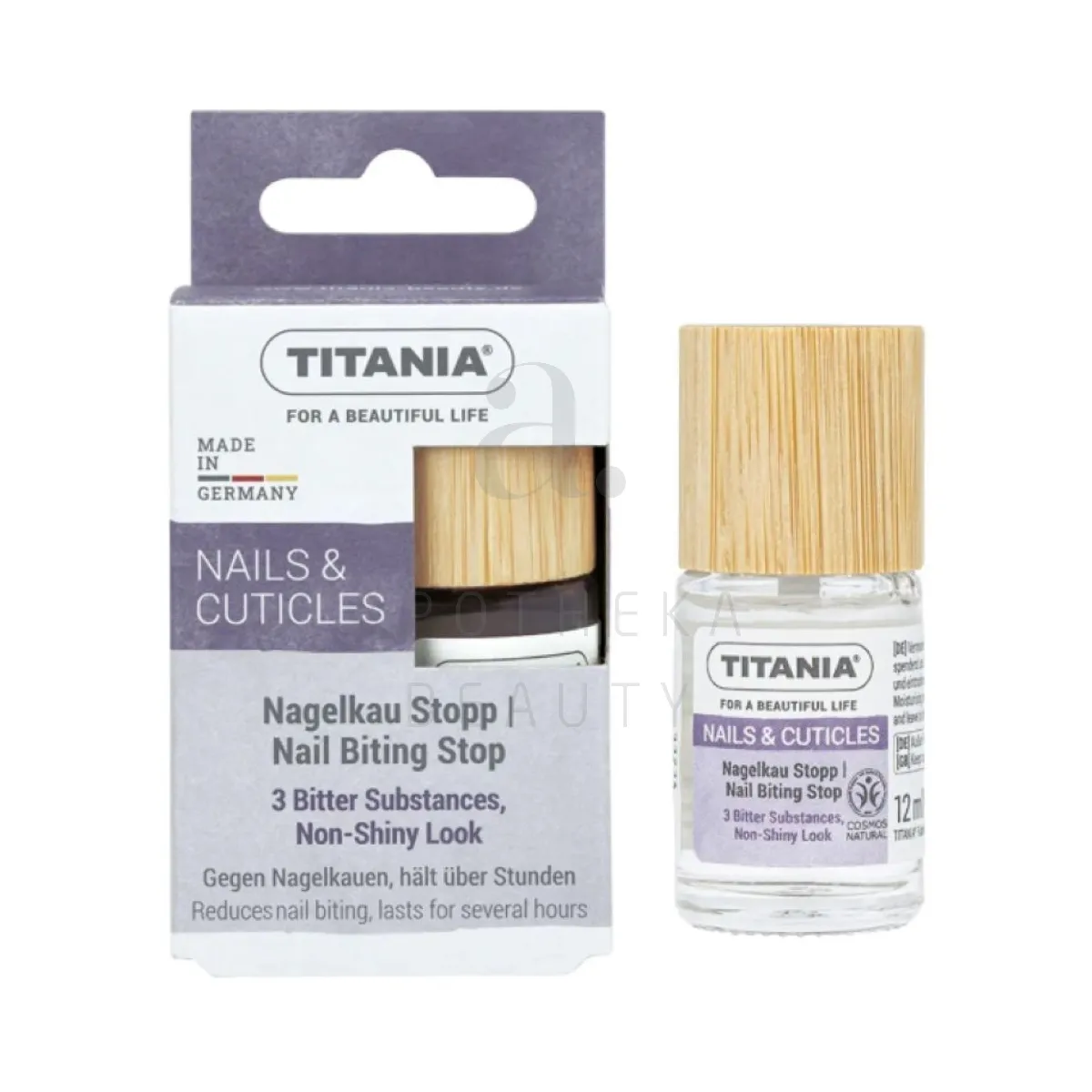 TITANIA KÜÜNTE NÄRIMISVASTANE VEDELIK 12ML - Tootepilt