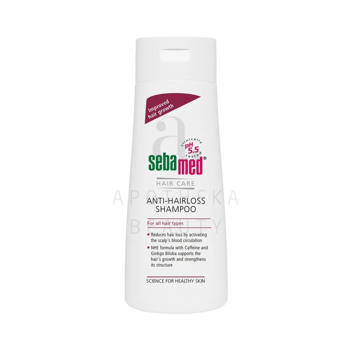 SEBAMED SHAMPOON JUUSTE VÄLJALANGEMISE VASTU 200ML - Tootepilt