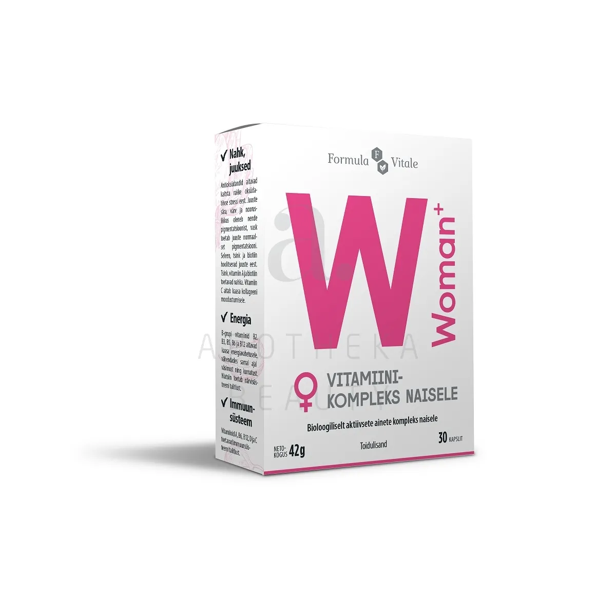 FORMULA VITALE WOMAN+ KAPSLID N30 - Tootepilt