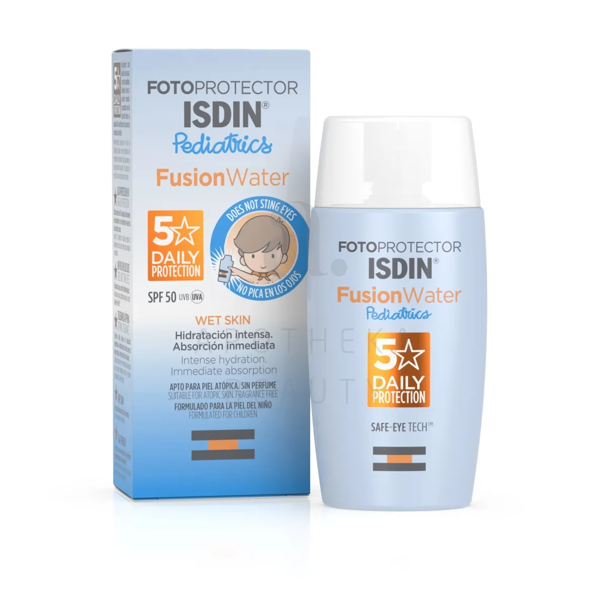 ISDIN SUN PÄIKESEKAITSEEMULSIOON LASTELE SPF50 50ML - Tootepilt